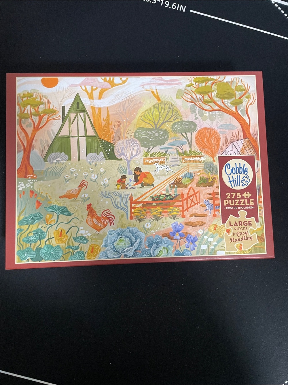 Cobble Hill Garden Scene 275-Piece Jigsaw Puzzle - Multi-Color